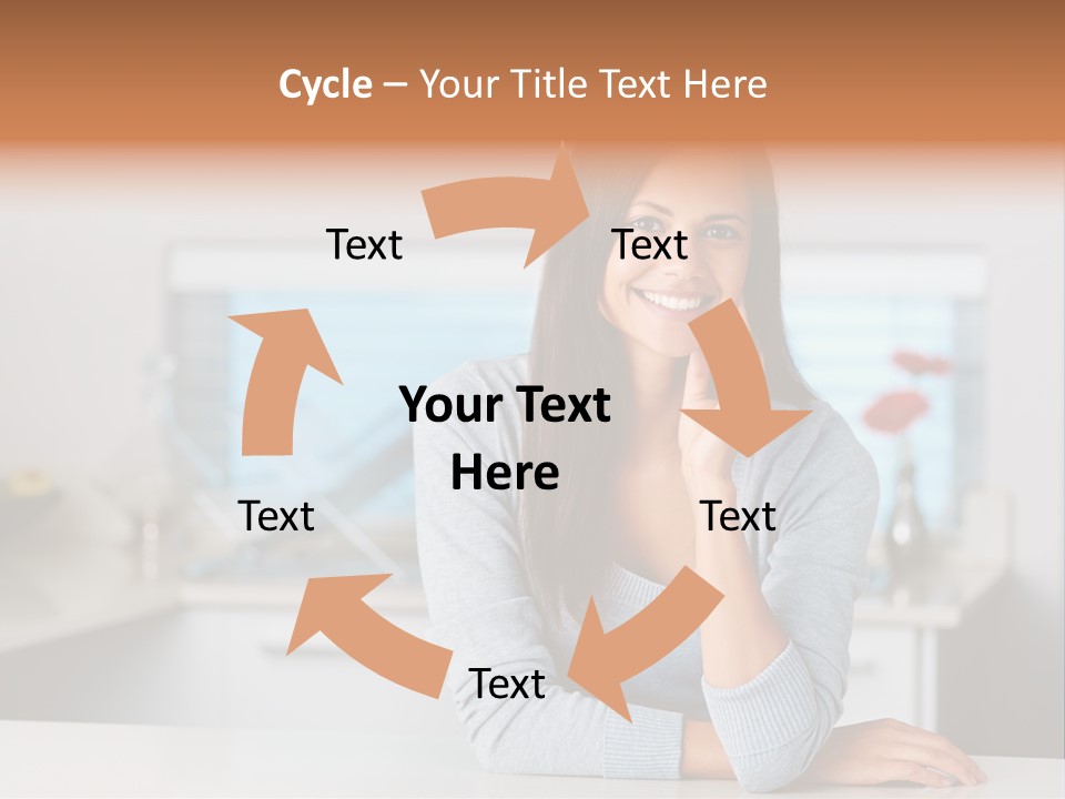 Pretty Lifestyle Happiness PowerPoint Template