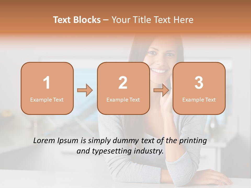 Pretty Lifestyle Happiness PowerPoint Template