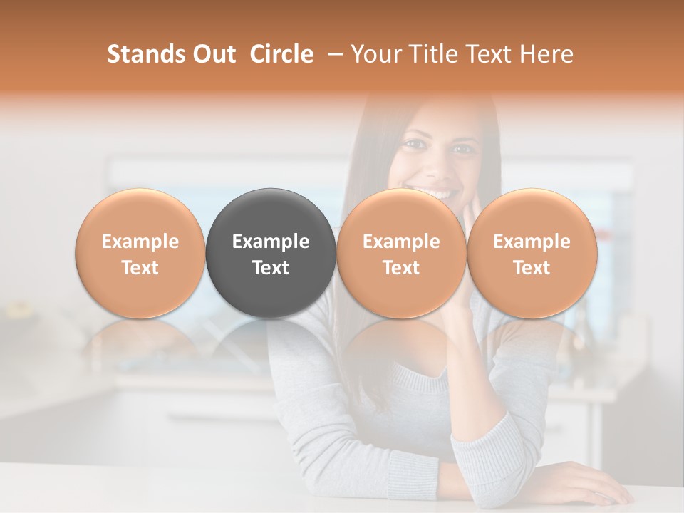 Pretty Lifestyle Happiness PowerPoint Template