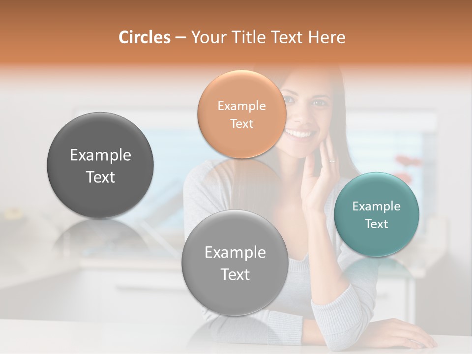 Pretty Lifestyle Happiness PowerPoint Template