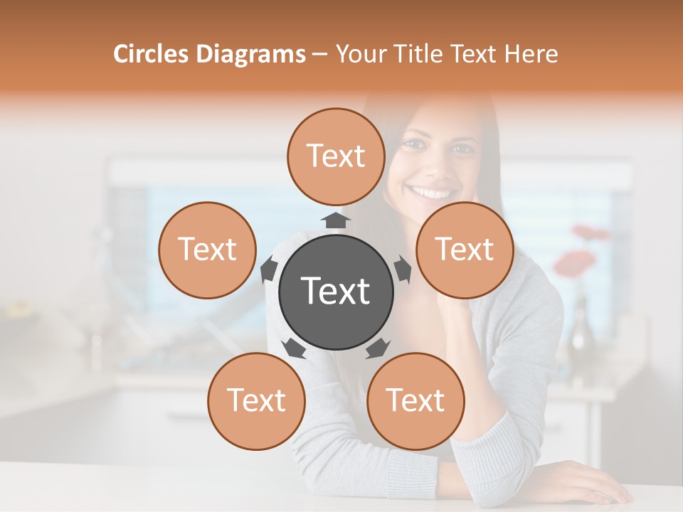 Pretty Lifestyle Happiness PowerPoint Template