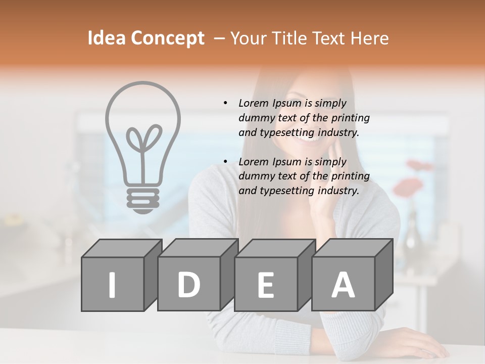 Pretty Lifestyle Happiness PowerPoint Template