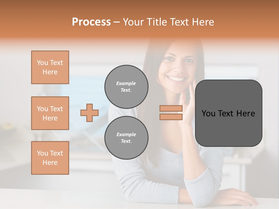 Pretty Lifestyle Happiness PowerPoint Template