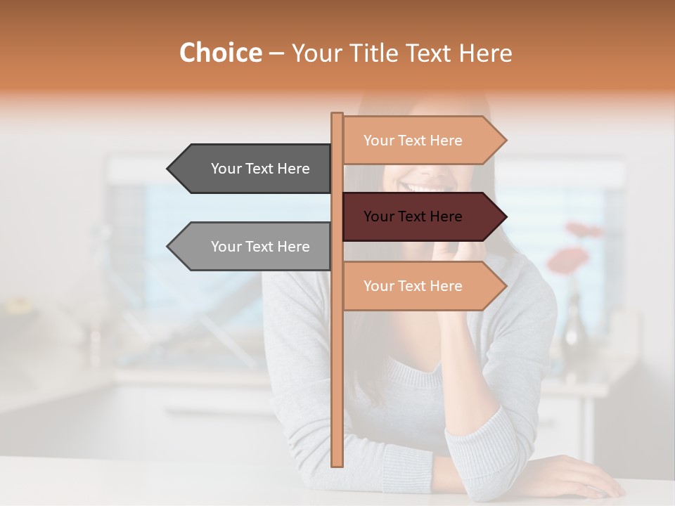 Pretty Lifestyle Happiness PowerPoint Template