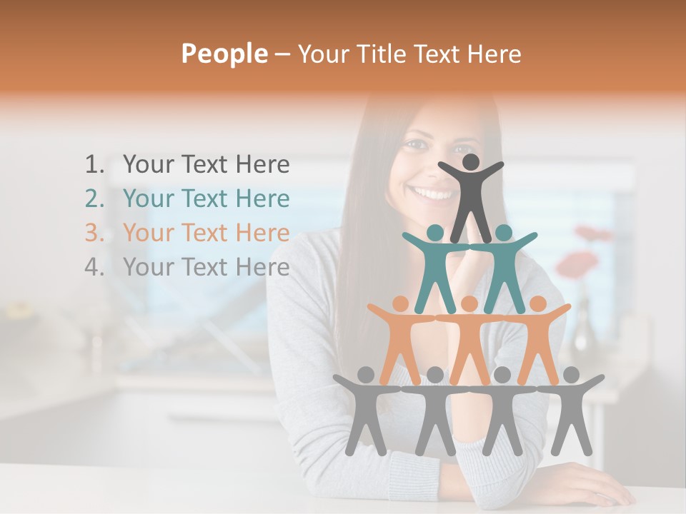 Pretty Lifestyle Happiness PowerPoint Template