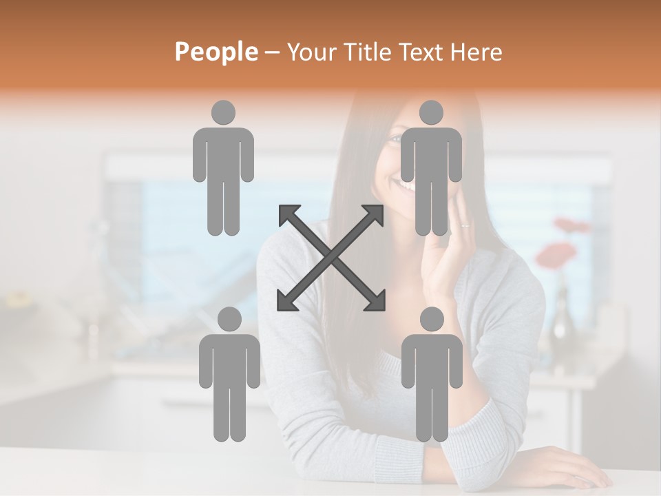 Pretty Lifestyle Happiness PowerPoint Template