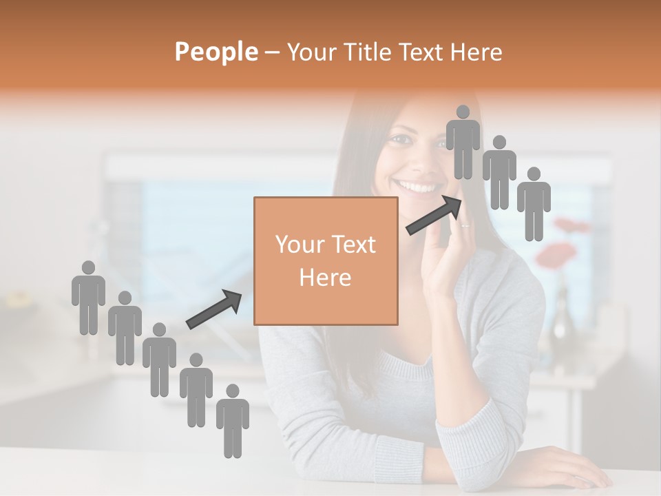 Pretty Lifestyle Happiness PowerPoint Template