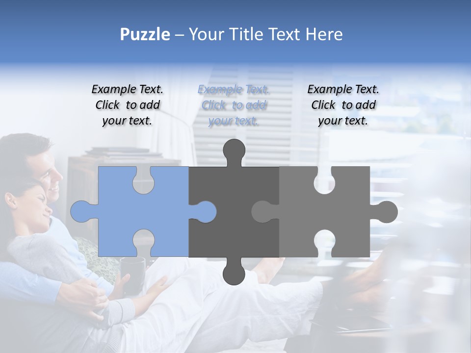 Multiracial Home Girl PowerPoint Template