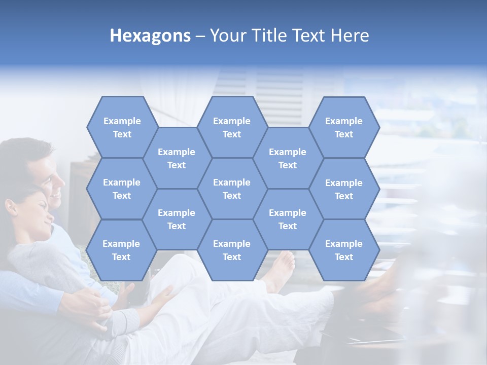 Multiracial Home Girl PowerPoint Template