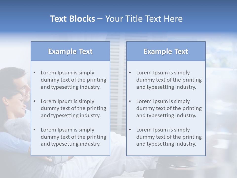 Multiracial Home Girl PowerPoint Template