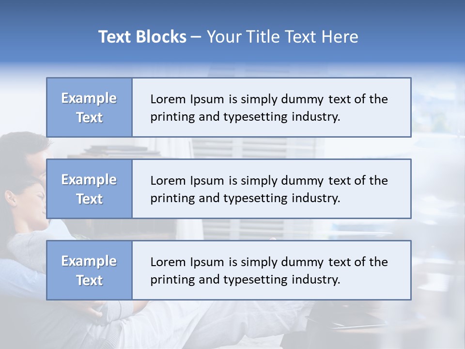 Multiracial Home Girl PowerPoint Template