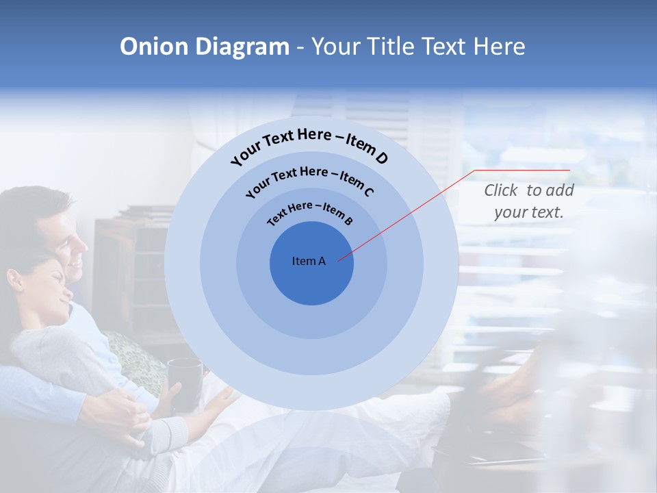 Multiracial Home Girl PowerPoint Template