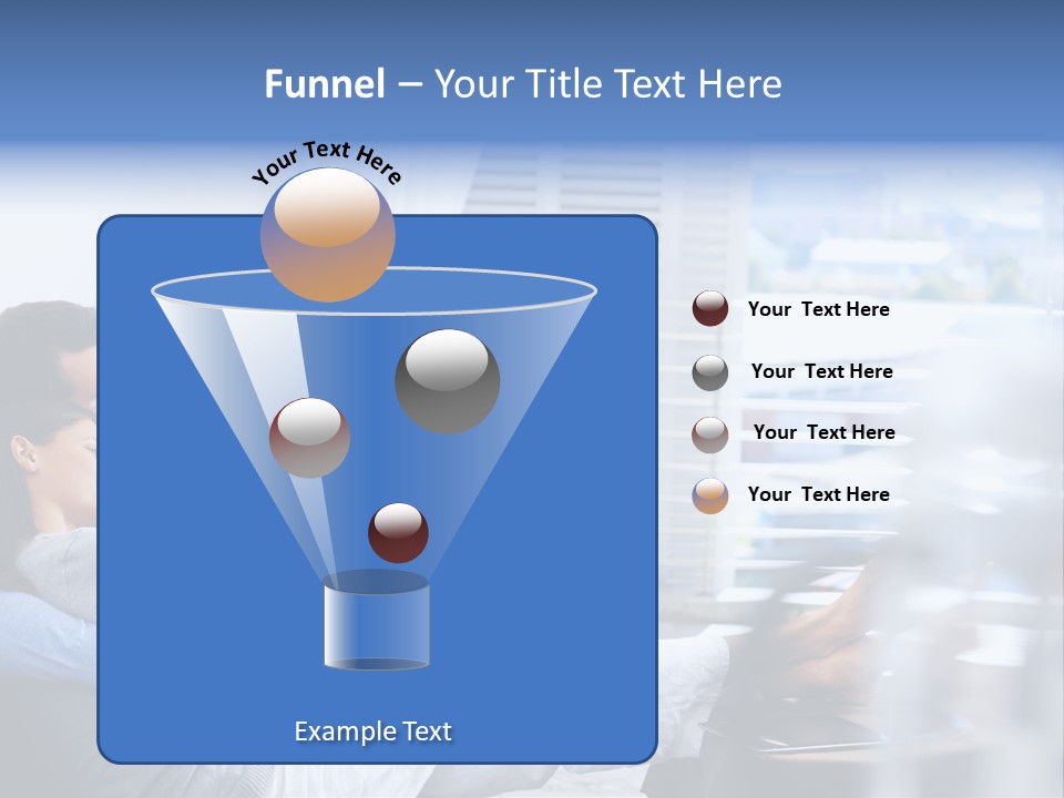 Multiracial Home Girl PowerPoint Template