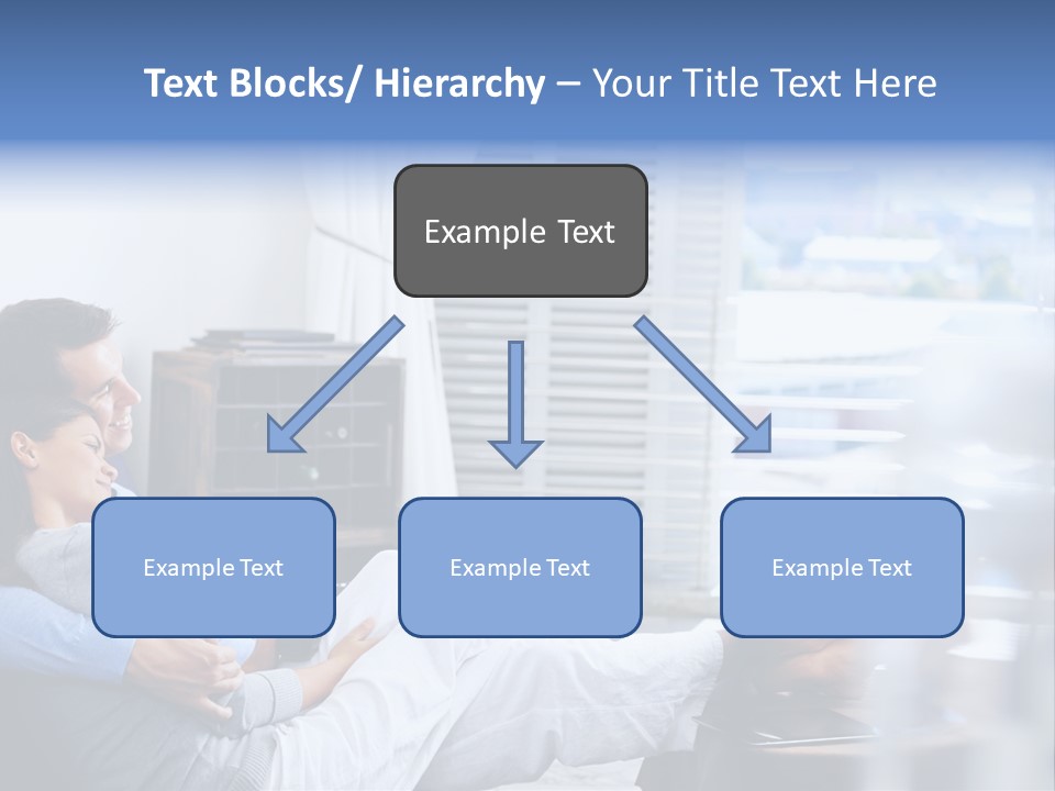 Multiracial Home Girl PowerPoint Template