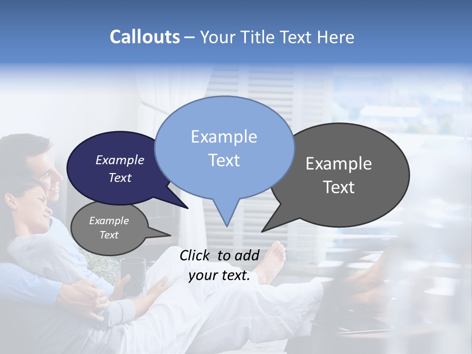 Multiracial Home Girl PowerPoint Template