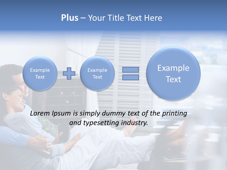 Multiracial Home Girl PowerPoint Template