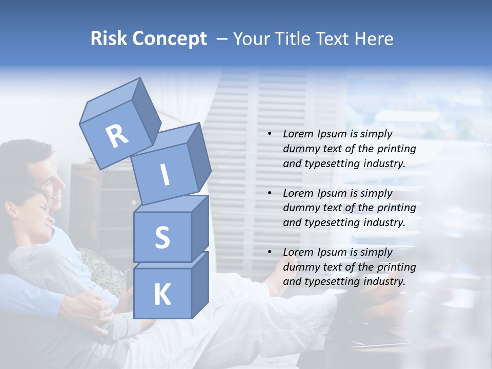 Multiracial Home Girl PowerPoint Template