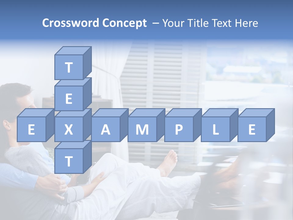 Multiracial Home Girl PowerPoint Template