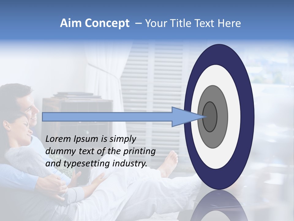 Multiracial Home Girl PowerPoint Template