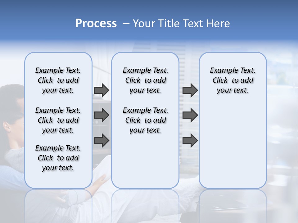 Multiracial Home Girl PowerPoint Template