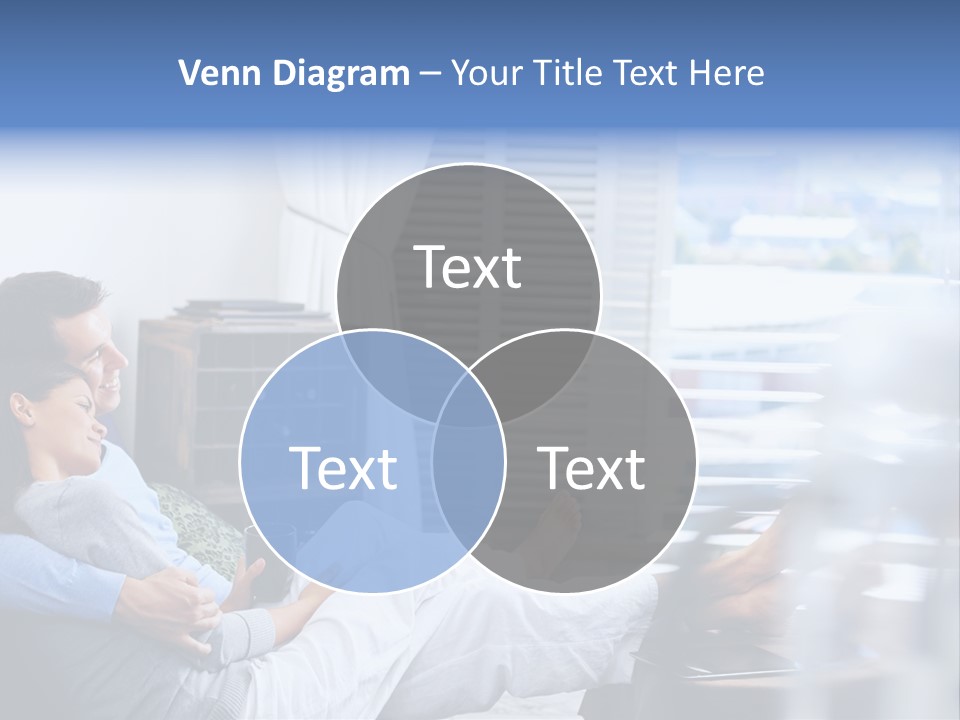 Multiracial Home Girl PowerPoint Template