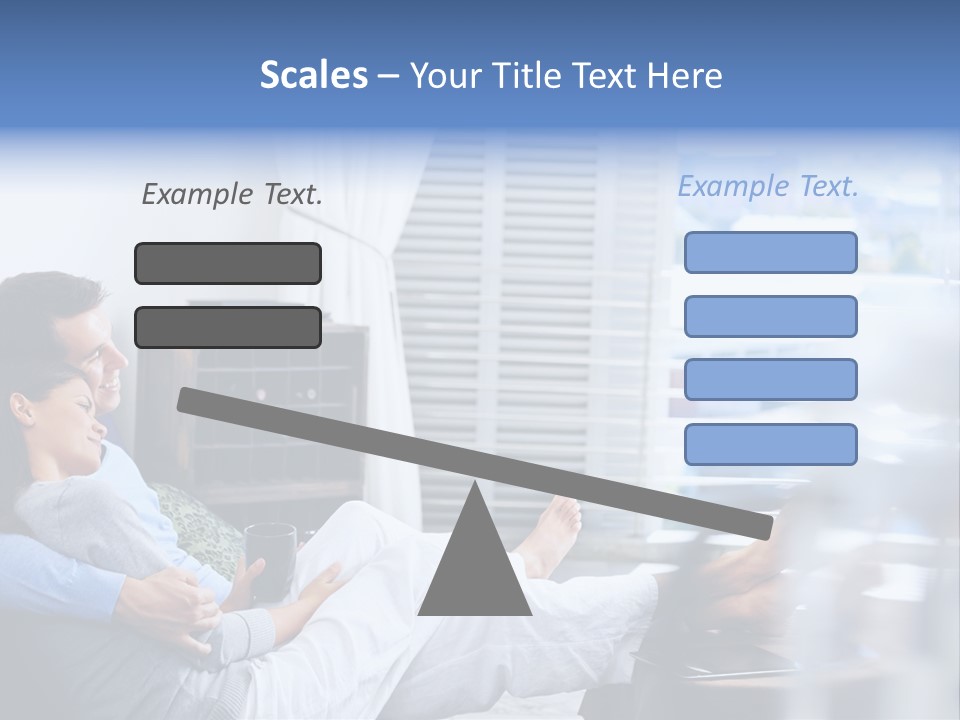 Multiracial Home Girl PowerPoint Template