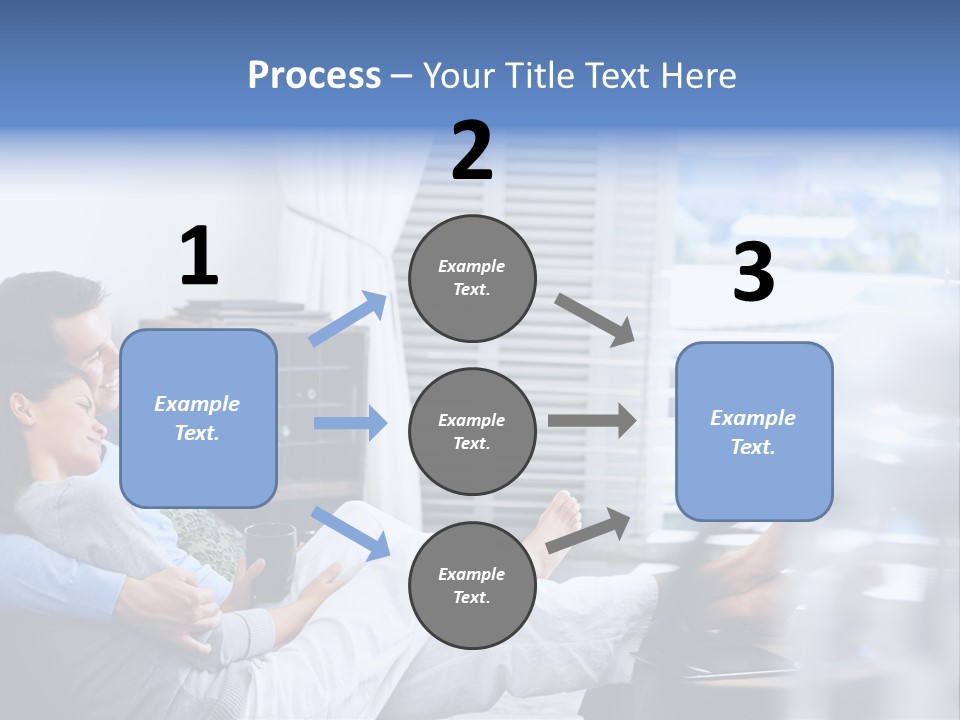 Multiracial Home Girl PowerPoint Template