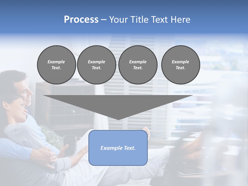 Multiracial Home Girl PowerPoint Template