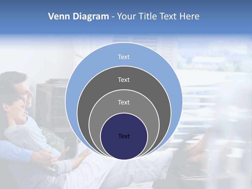 Multiracial Home Girl PowerPoint Template