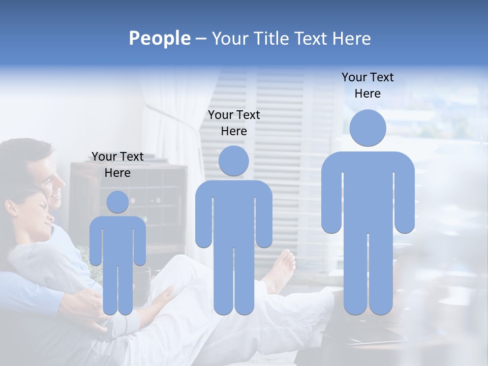 Multiracial Home Girl PowerPoint Template