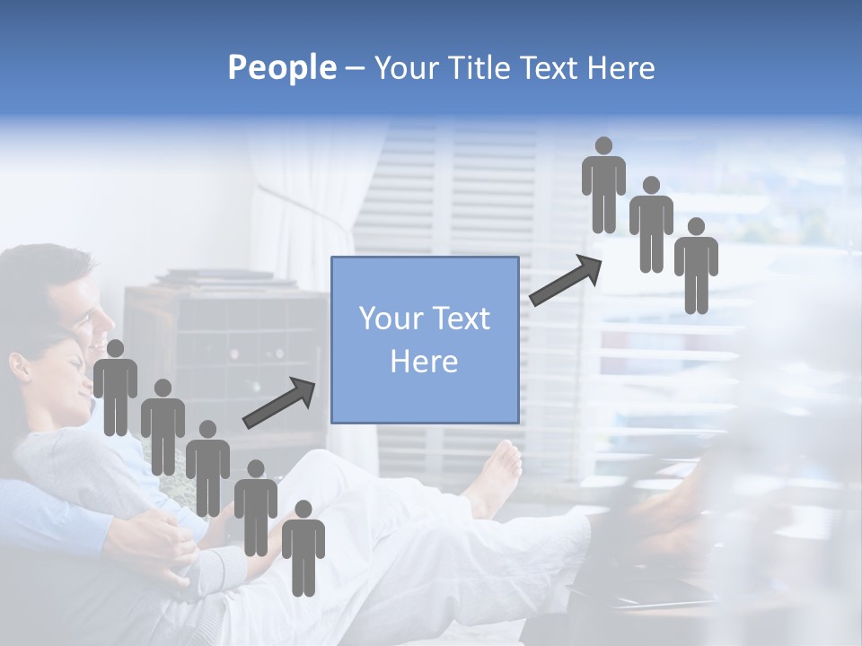 Multiracial Home Girl PowerPoint Template