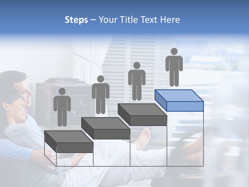 Multiracial Home Girl PowerPoint Template