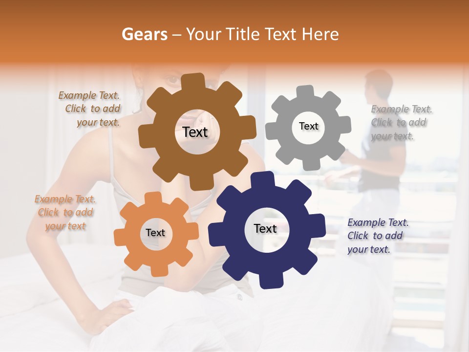 Indoor Fight Family PowerPoint Template