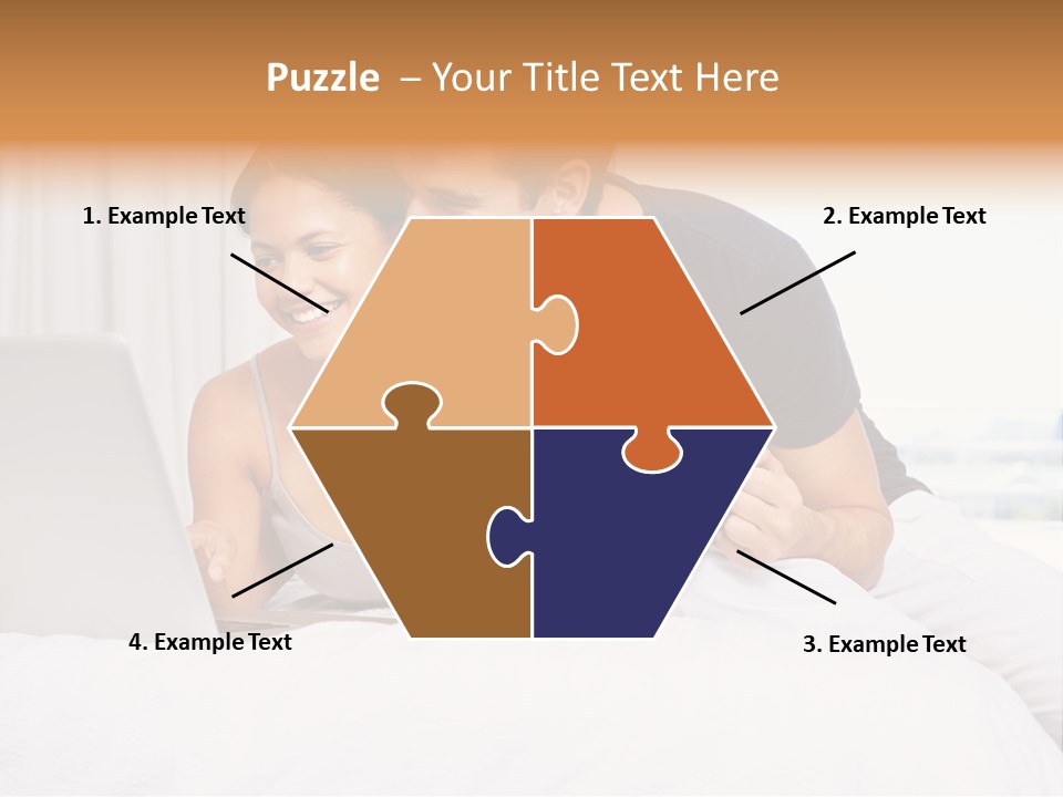 Coffee Smile Holding PowerPoint Template