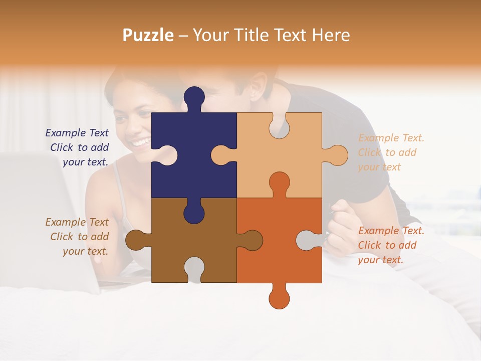 Coffee Smile Holding PowerPoint Template