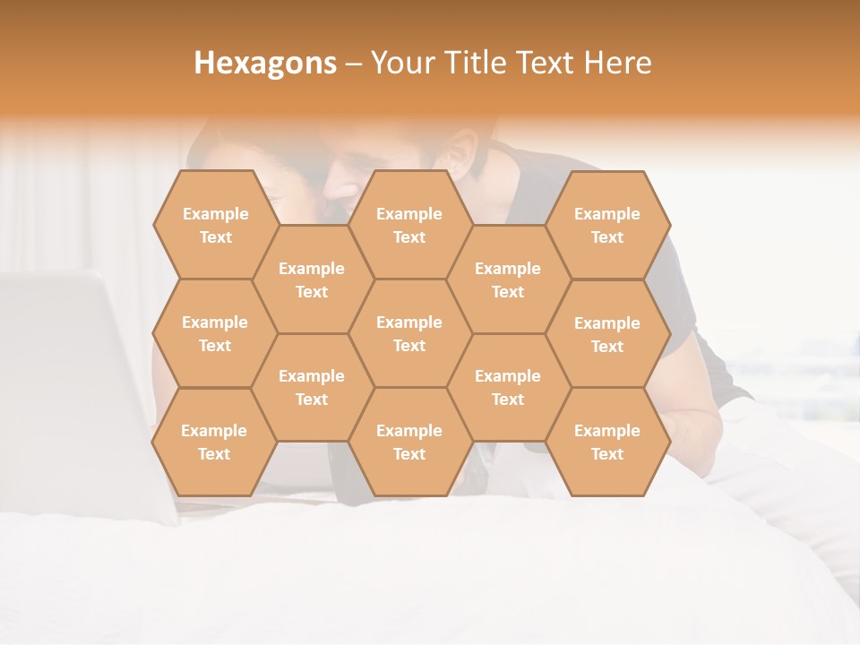 Coffee Smile Holding PowerPoint Template