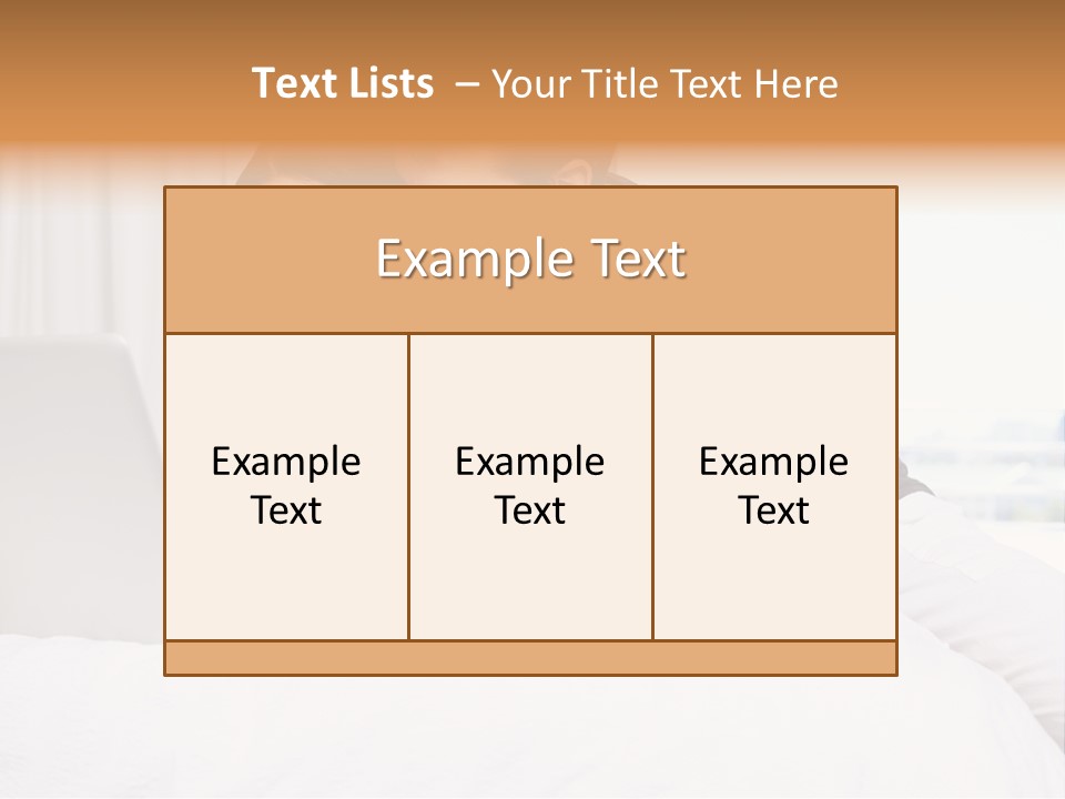 Coffee Smile Holding PowerPoint Template