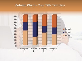 Coffee Smile Holding PowerPoint Template