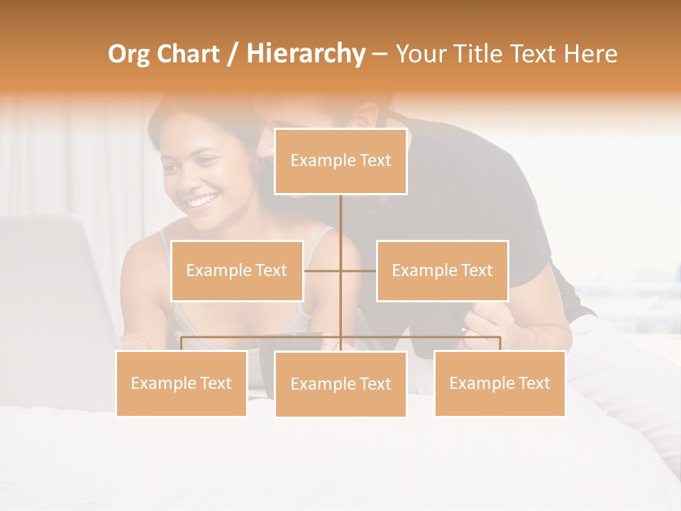 Coffee Smile Holding PowerPoint Template