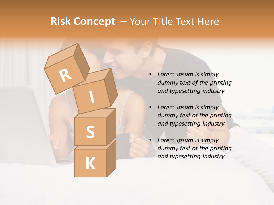 Coffee Smile Holding PowerPoint Template