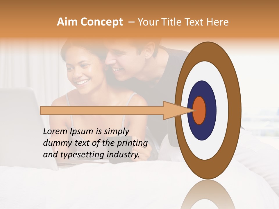 Coffee Smile Holding PowerPoint Template