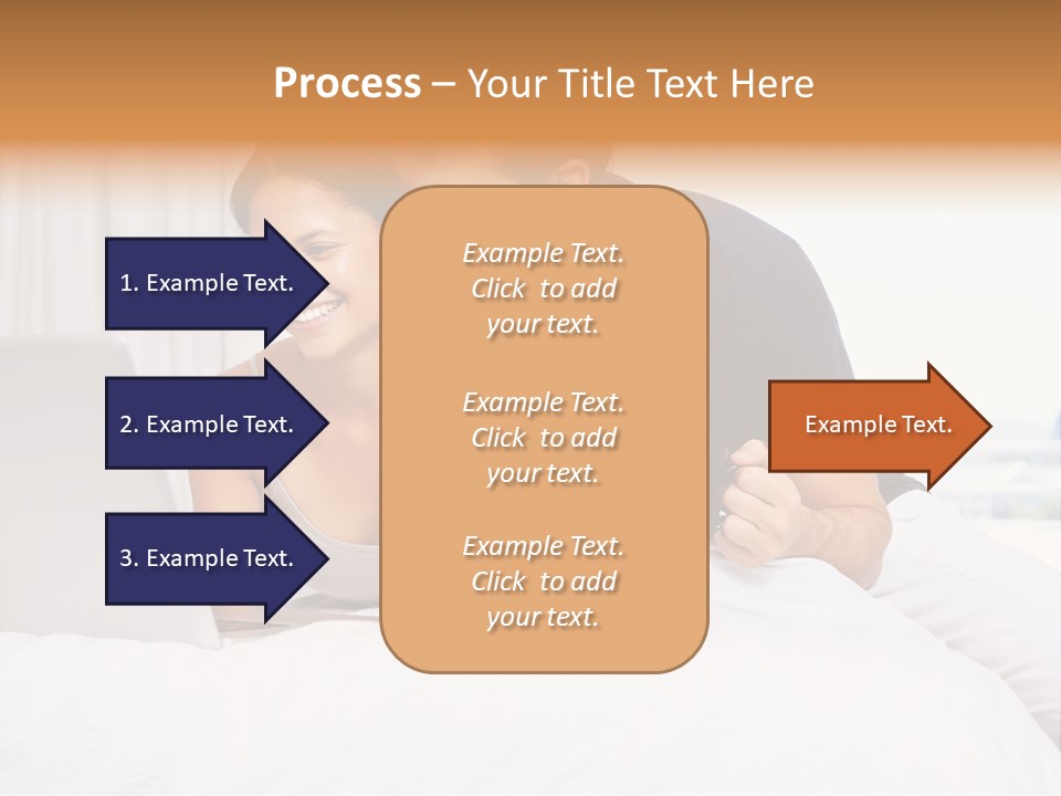 Coffee Smile Holding PowerPoint Template