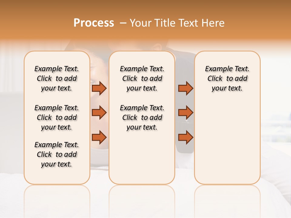 Coffee Smile Holding PowerPoint Template