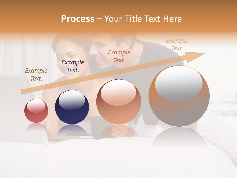 Coffee Smile Holding PowerPoint Template