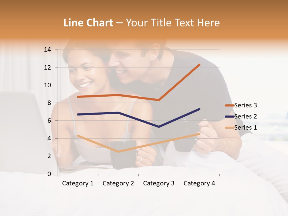 Coffee Smile Holding PowerPoint Template