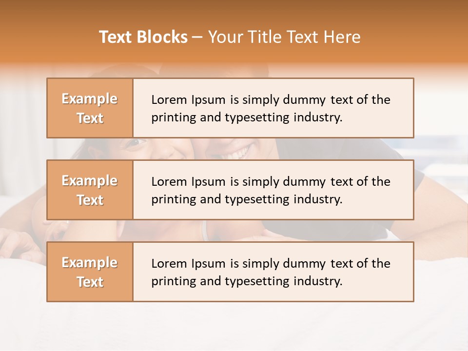 Cute Couple Looking PowerPoint Template