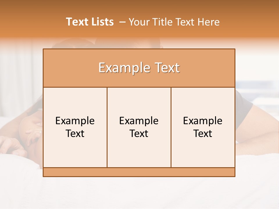 Cute Couple Looking PowerPoint Template