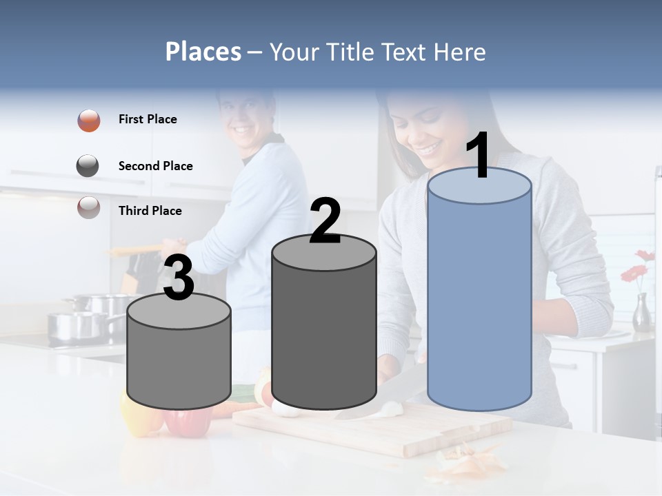 Man Tomato Cook PowerPoint Template