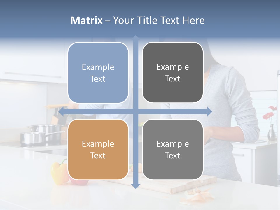 Man Tomato Cook PowerPoint Template