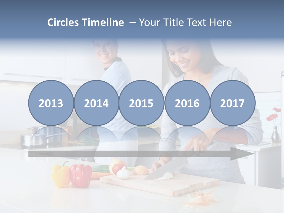 Man Tomato Cook PowerPoint Template